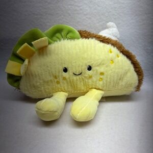 GiggleScape Plush Taco Stuffed Animal Cute Kawaii Funny Toy